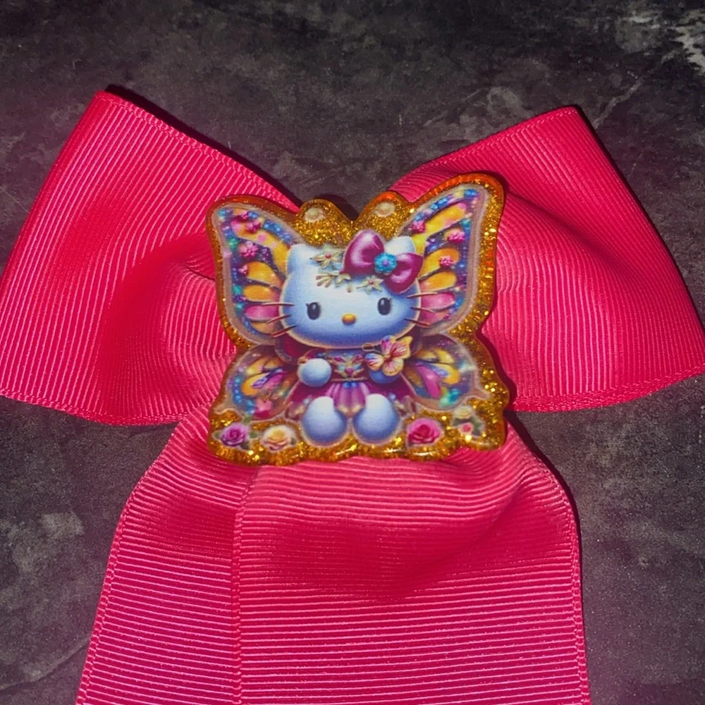 Hello Kitty Butterfly Hair Barrette